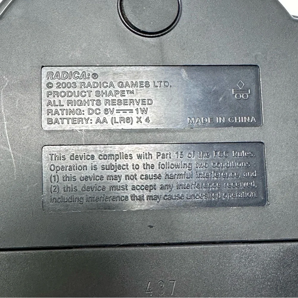 Space Invaders 5-in-1 Plug N Play TV Game Radica 2003 Tested Working